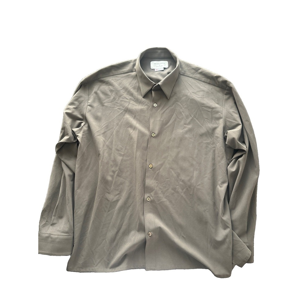 UNITED TOKYO Long Sleeve Shirt Outlast Men's Size 3 Made in Japan Alkita - Picture 1 of 7